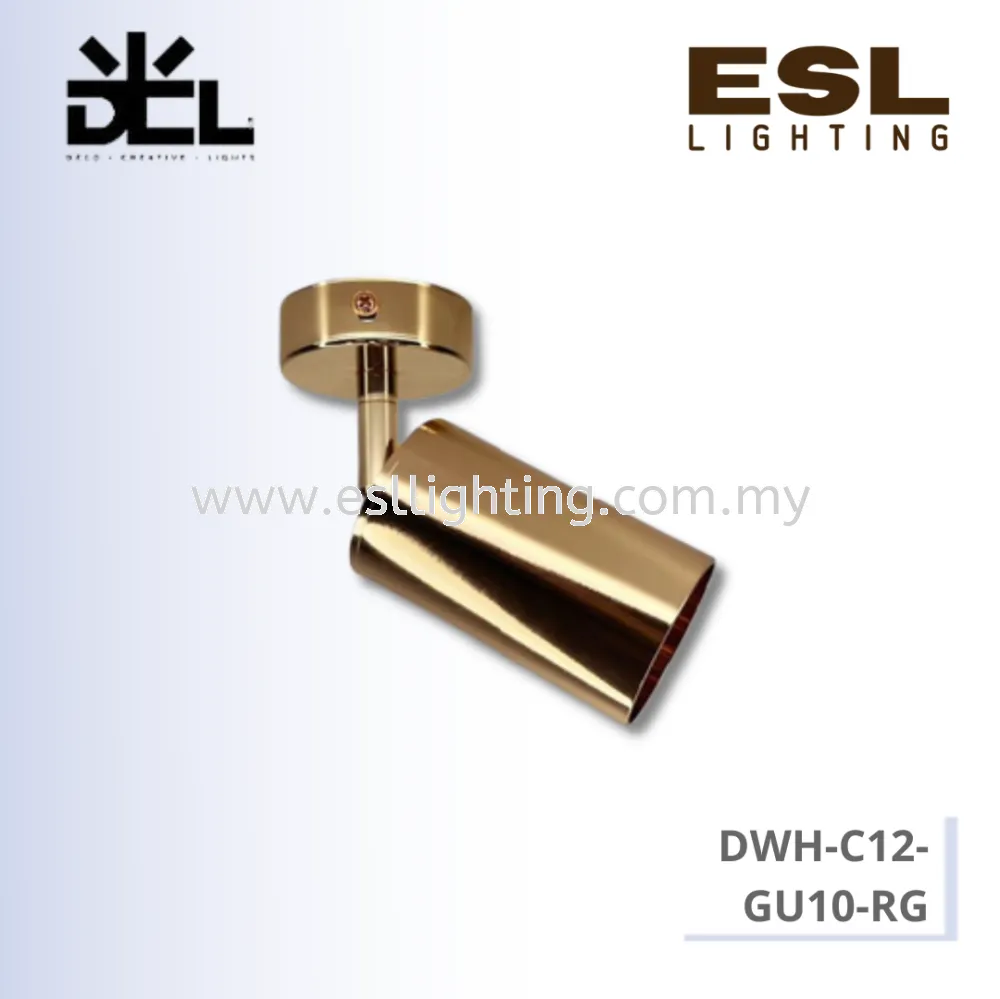 DCL TRACK LIGHT DWH-C12-GU10-RG