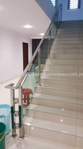 Staircase Glass at Damansara