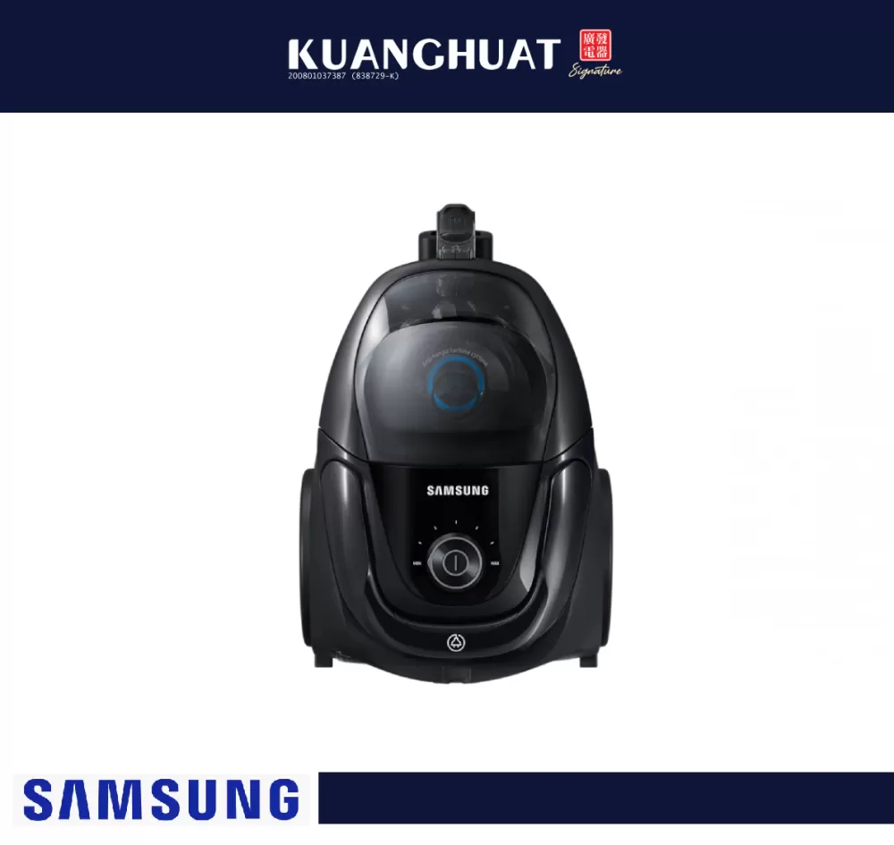 SAMSUNG Canister Bagless Vacuum Cleaner with Anti-Tangle Turbine (380W) VC18M3160VG/ME