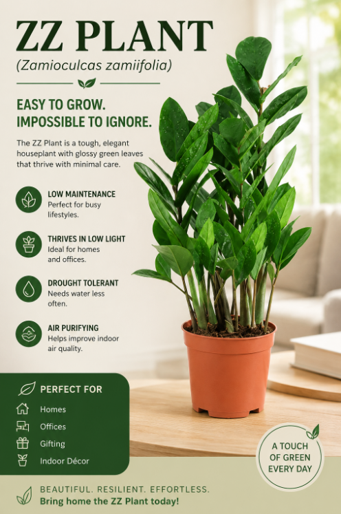 Buy ZZ Plant in Kuala Lumpur | Eden Landscape Sdn Bhd