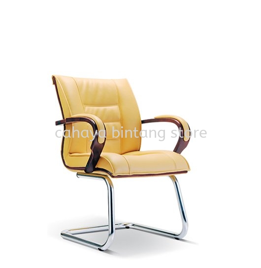 SAB VISITOR DIRECTOR CHAIR | LEATHER OFFICE CHAIR DATARAN PRIMA SELANGOR