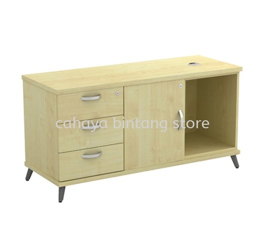 SIDE CABINET C/W OPEN SHELF SWINGING DOOR (L) FIXED PEDESTAL 3D Q-YLP 1236 CHAN SOW LIN KL  