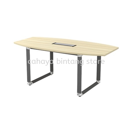 BOAT SHAPE MEETING TABLE (INCLUDED FLIPPER COVER)  OBB 18 