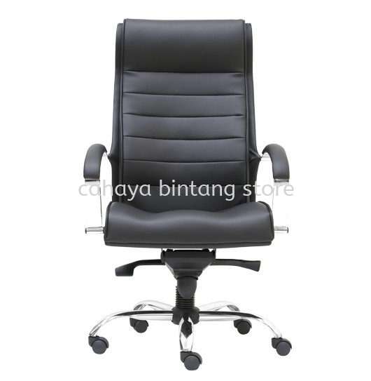 BRAMPTON HIGH BACK DIRECTOR CHAIR | LEATHER OFFICE CHAIR KEPONG KL