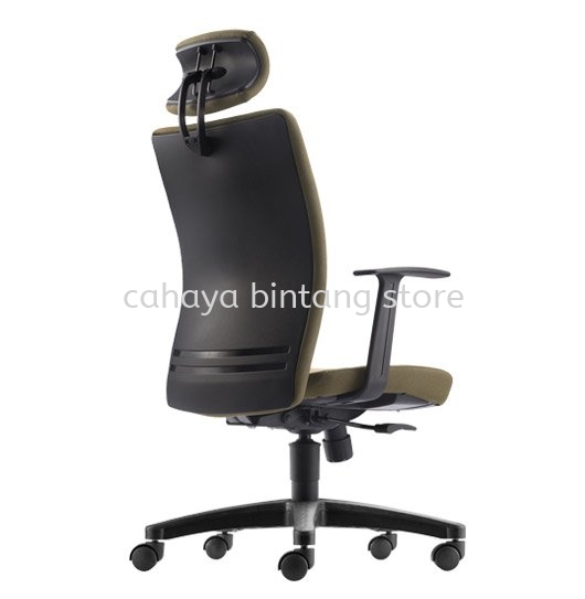 ERGO KERUSI EXECUTIVE TINGGI | KERUSI PEJABAT LEATHER SOLARIS DUTAMAS KL