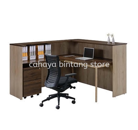 RECEPTION COUNTER TABLE - reception counter office table bandar botanik | reception counter office table bandar baru klang | reception counter office table changkat semantan