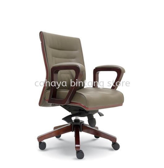 ACTOR LOW BACK DIRECTOR CHAIR | LEATHER OFFICE CHAIR CHENDERING TERENGGANU