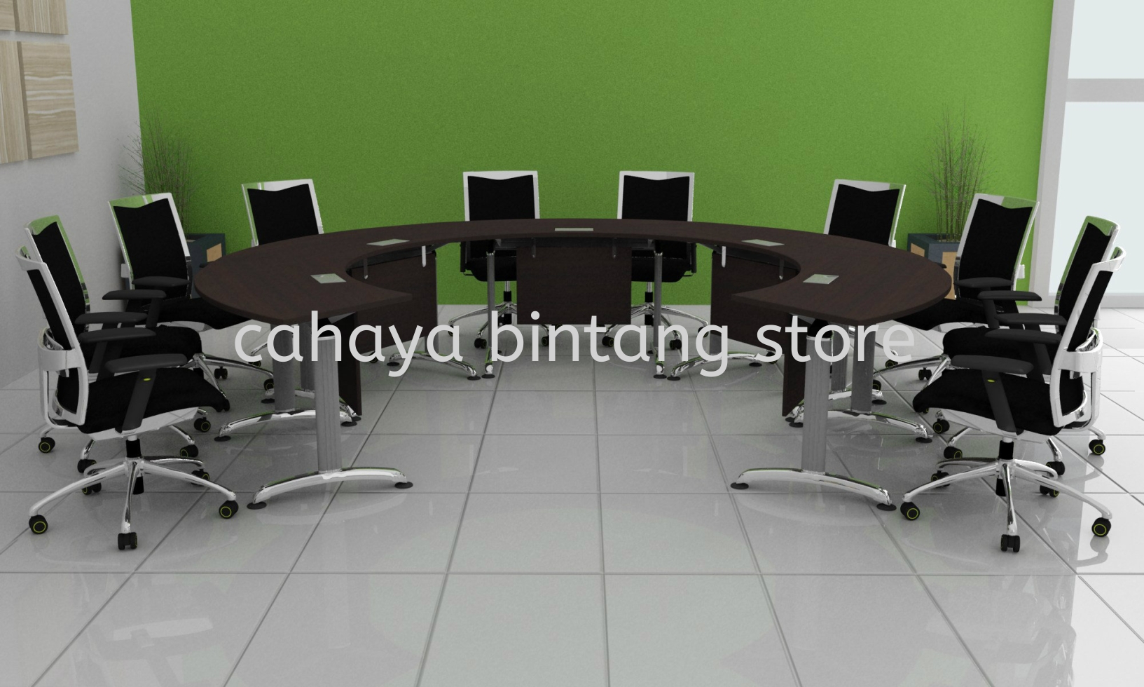 CUSTOMISED CONFERENCE OFFICE TABLE 5- meeting table brickfields | meeting table bangsar village | meeting table au2 setiawangsa