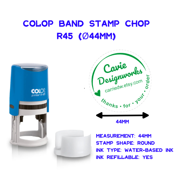 Colop Band Stamp Chop R45