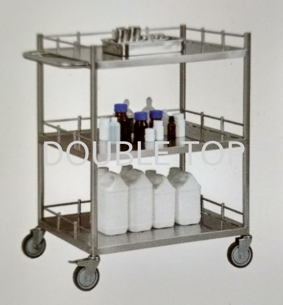 Stainless Steel Trolley Stainless Steel Equipment Penang, Malaysia, Jelutong, Simpang Ampat Supplier, Suppliers, Supply, Supplies | Double Top Trading Sdn Bhd