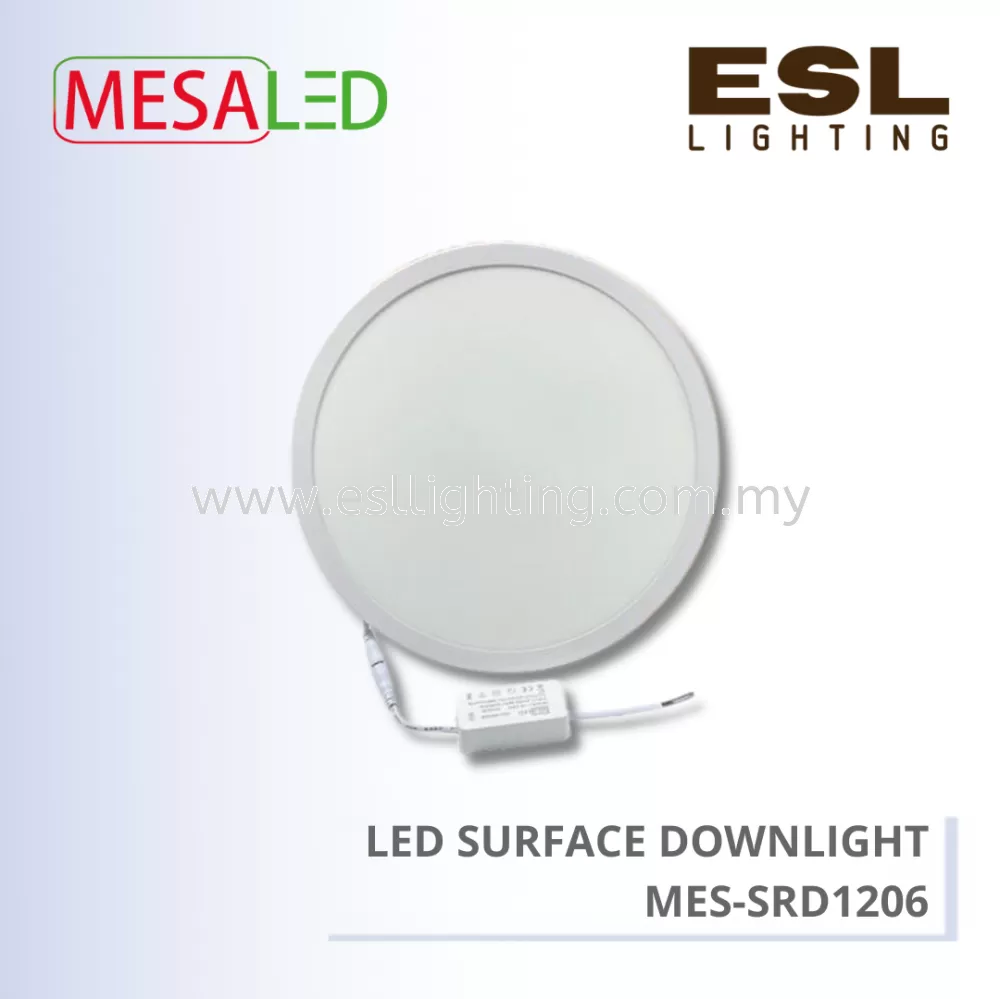 MESALED LED SURFACE DOWNLIGHT ECO SERIES ROUND 12W - MES-SRD1206