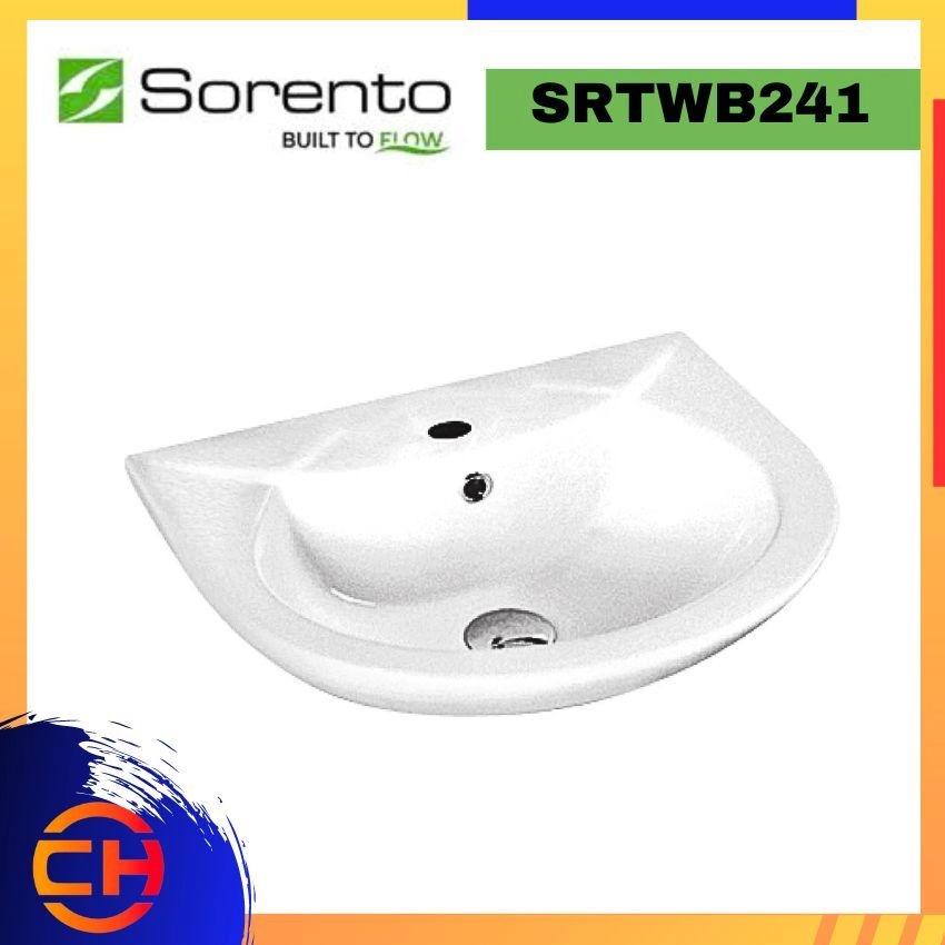 SORENTO WALL HUNG BASINS SRTWB241 ( L510xW430xH180mm )