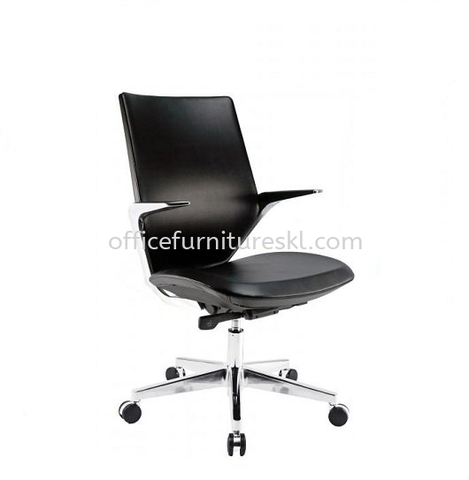 F2 MEDIUM BACK LEATHER OFFICE CHAIR - offer | executive office chair damansara kim | executive office chair damansara utama | executive office chair taman sri rampai