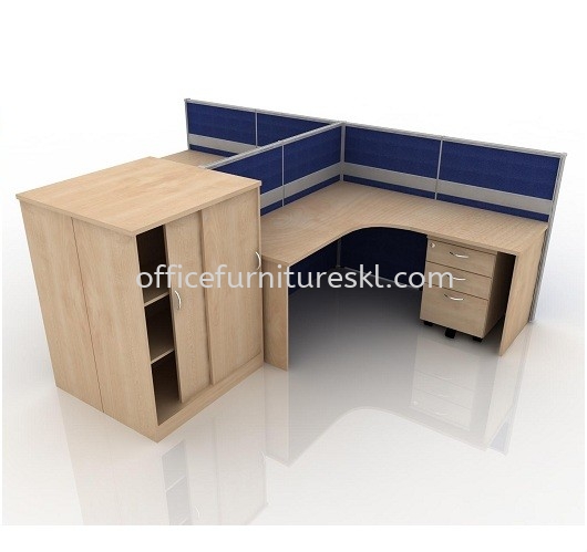 2 PARTITION PEJABAT/STESEN KERJA WORKSTATION 18 - Office Furniture Manufacturer | Partition Workstation Bukit Damansara | Partition Workstation Damansara Town Centre | Partition Workstation Menara Citybank