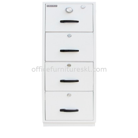 FIRE RESISTANT SAFETY BOX 4 DRAWER SAND BEIGE COLOR-safety box setiawangsa | safety box taman maluri | safety box ampang jaya