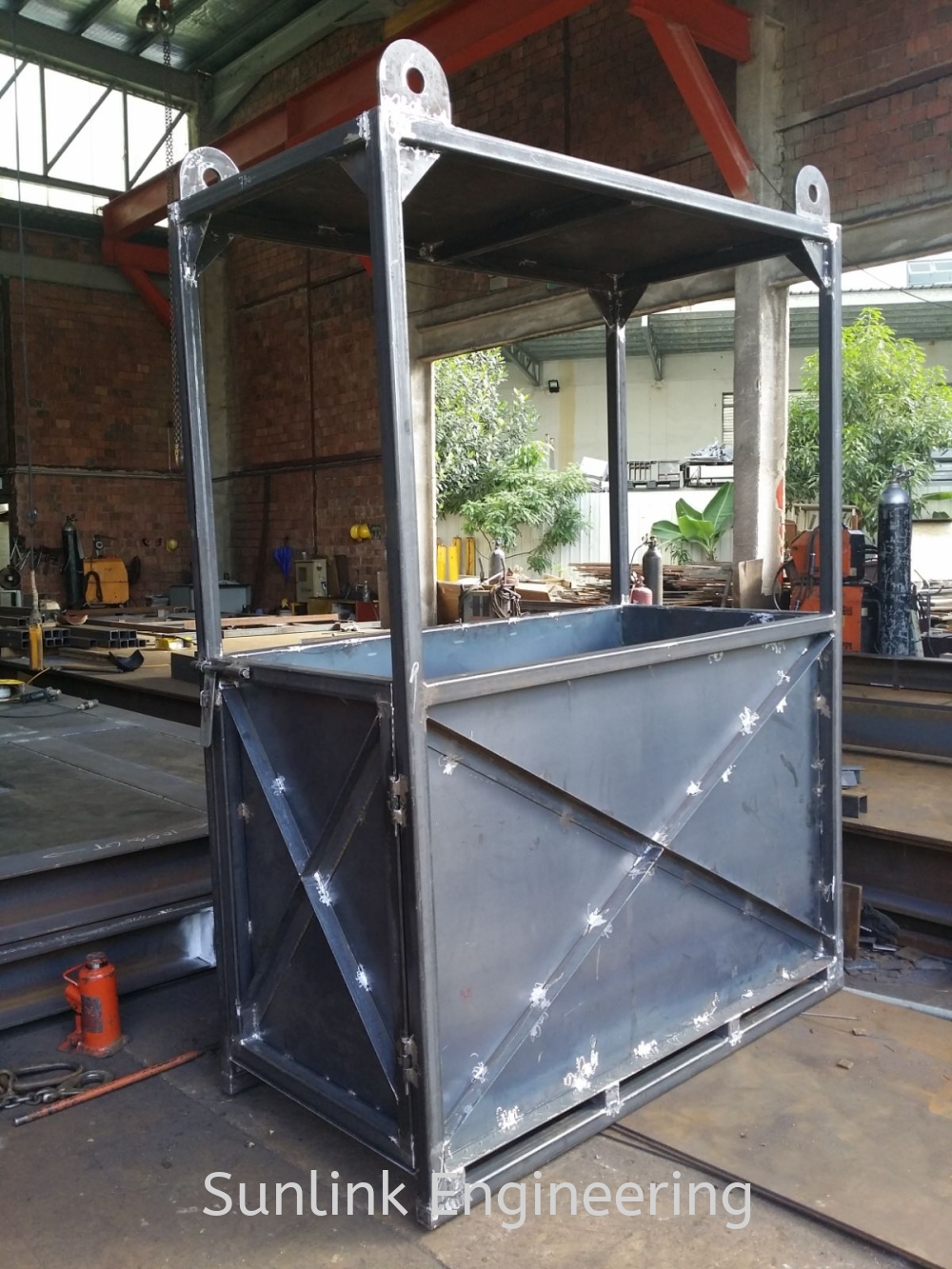 Metal Man Cage for Industrial Use