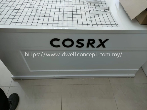 COSRX ACRYLIC SIGNAGE SPECIALIST | KEDAI PAPAN TANDA 3D | KILANG SIGNBOARD AT KLANG, SELANGOR, MERU, SETIA ALAM