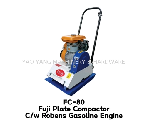 FC-80 Fuji Plate Compactor Robens Gasoline Engine