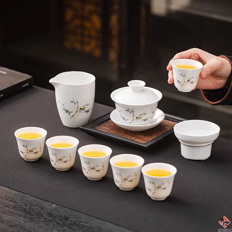 纯白富竹套组 TEA SET
