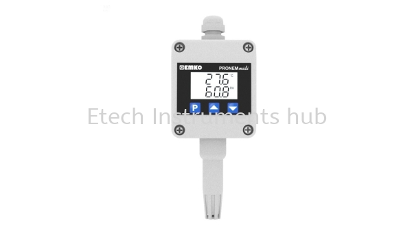 Pronem Midi-LCD (Wall Type) Humidity Malaysia, Perak, Ipoh Supplier, Suppliers, Supply, Supplies | ETECH INSTRUMENTS HUB