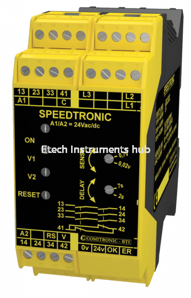 SPEEDTRONIC Safety Modules / Safety Relays Malaysia, Perak, Ipoh Supplier, Suppliers, Supply, Supplies | ETECH INSTRUMENTS HUB