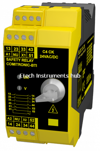 C4CK Safety Modules / Safety Relays Malaysia, Perak, Ipoh Supplier, Suppliers, Supply, Supplies | ETECH INSTRUMENTS HUB