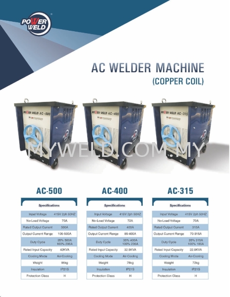 Powerweld AC Welder Machine AC Machine Machine & Spareparts Selangor, Malaysia, Kuala Lumpur (KL), Balakong Supplier, Distributor, Supply, Supplies | Myweld Equipment & Gases Sdn Bhd