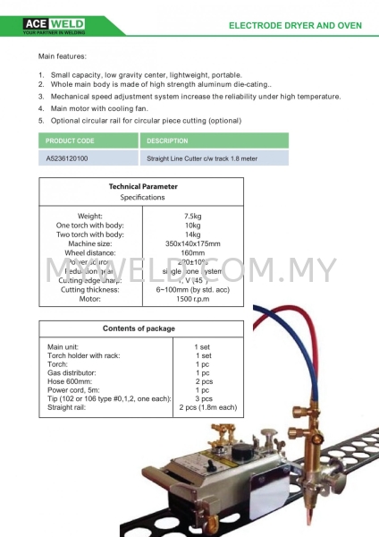 IK12 Straight Line Cutter  Cutting Machine Machine & Spareparts Selangor, Malaysia, Kuala Lumpur (KL), Balakong Supplier, Distributor, Supply, Supplies | Myweld Equipment & Gases Sdn Bhd