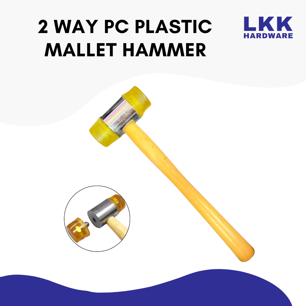 40MM NIETZ TWO WAY PC PLASTIC MALLET HAMMER