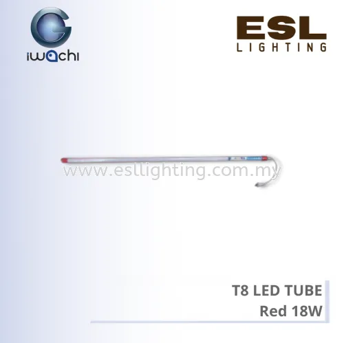 IWACHI T8 LED TUBE 18W RED