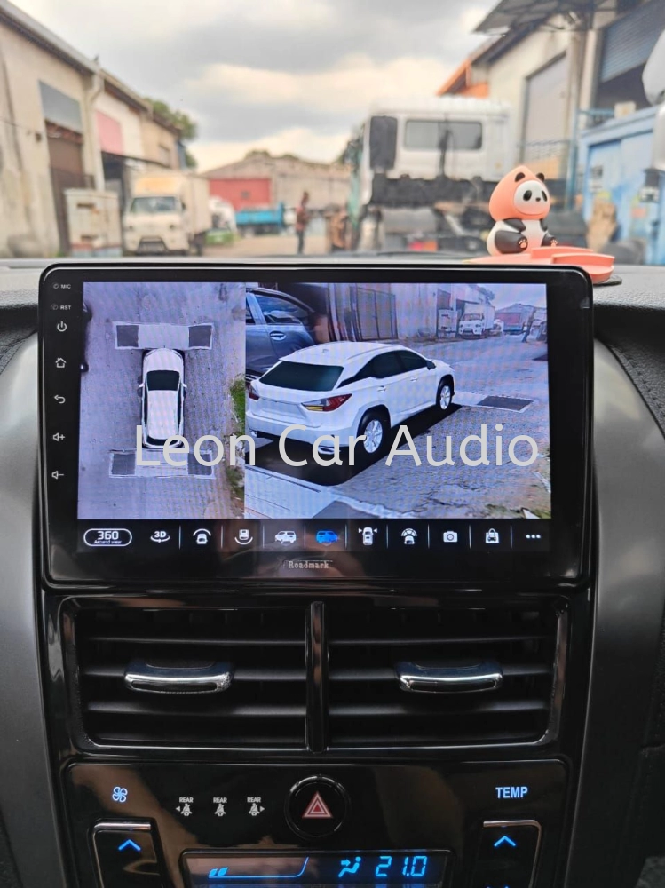 Toyota vios oem 9" fhd 2ram 32gb 8core DSP Wifi GPS USB 360 3D Panaromic DVR Player