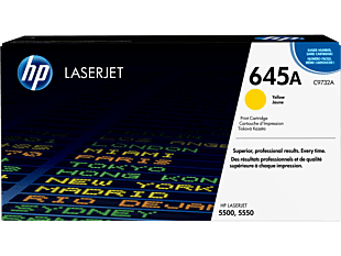 HP 645A Yellow Original LaserJet Toner Cartridge C9732A