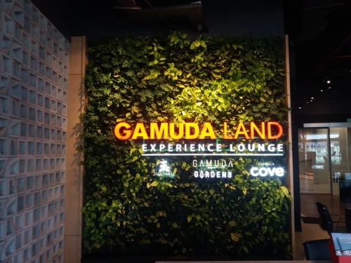 Gamuda Land Experience Lounge | THL Green Wall