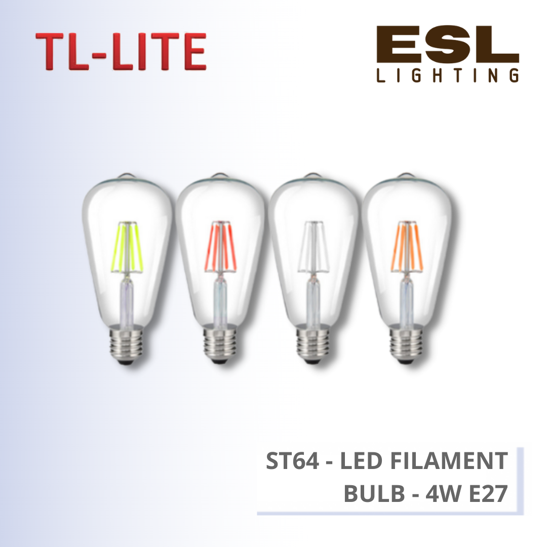 TL-LITE BULB - LED FILAMENT BULB - ST64 - 4W