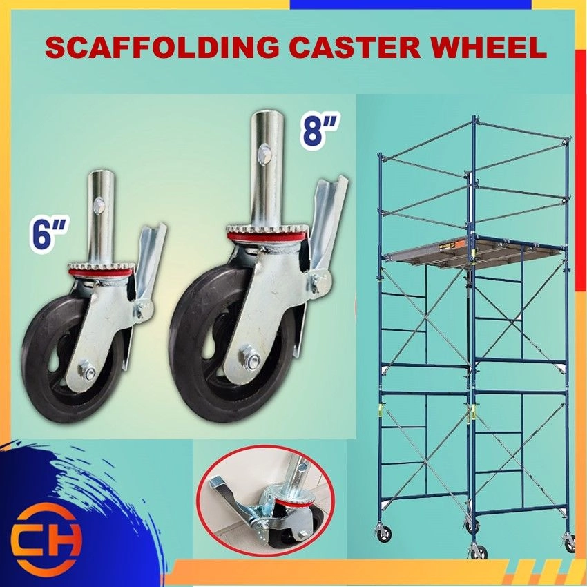 6" and 8" SCAFFOLDING CASTER WHEEL