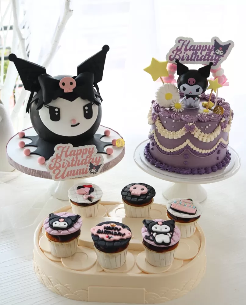 Kuromi Cake Party Set
