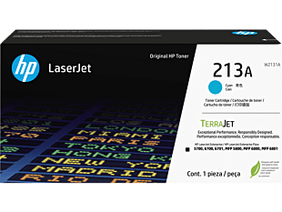 HP 213A Cyan Original LaserJet Toner Cartridge W2131A