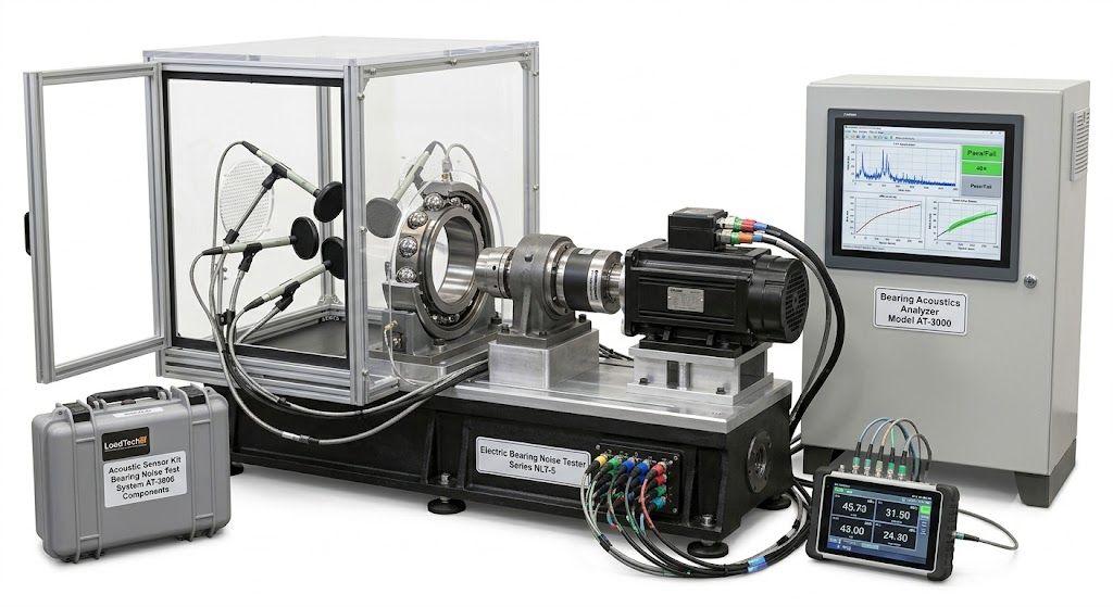 Electric Bearing Noise Level Testing