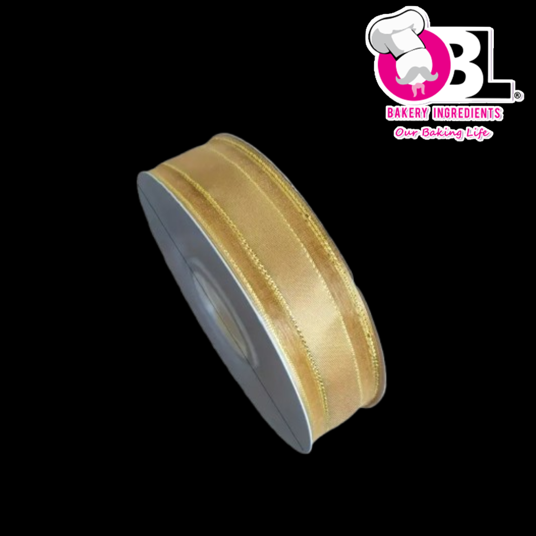 115541 RIBBON GOLD 2.5CM