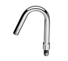 Brass valve with nozzle