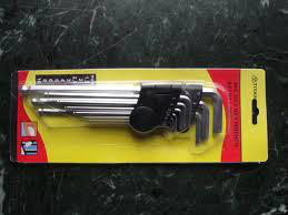 9pcs Hex key set Excellent