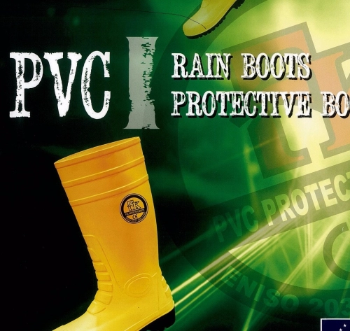 pvc safety boot