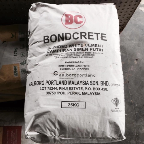 BONCRETE WHITE CEMENT 