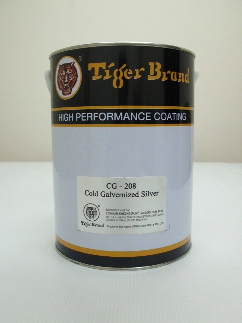 HIGH PERFORMANCE COATING COLD GALVANISED SILVER