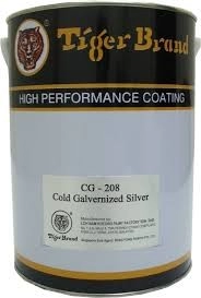 cold galvanised paint ( tiger brand)