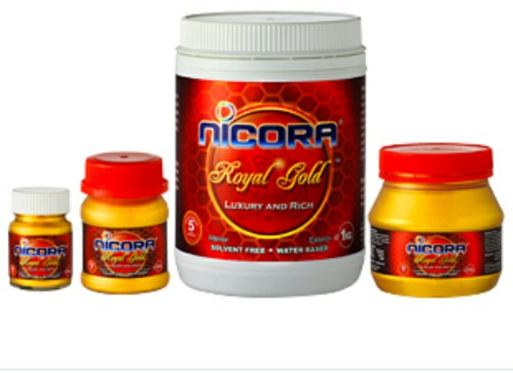 Nicora Gold paint for Stone/concretr