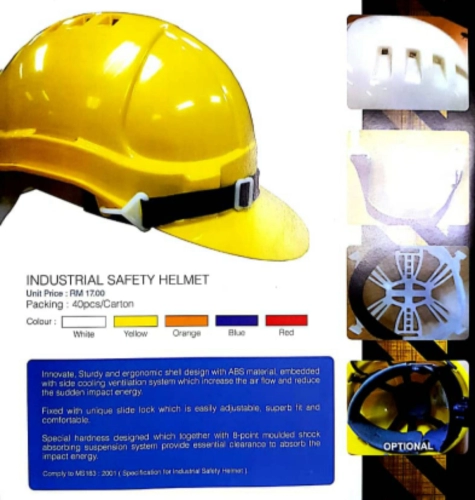 Industrial safety helmet