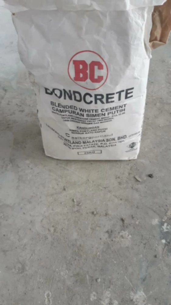 bondcrete white cement