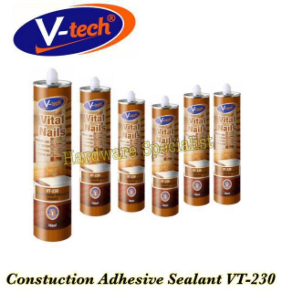 v tech 230 silicone for construction