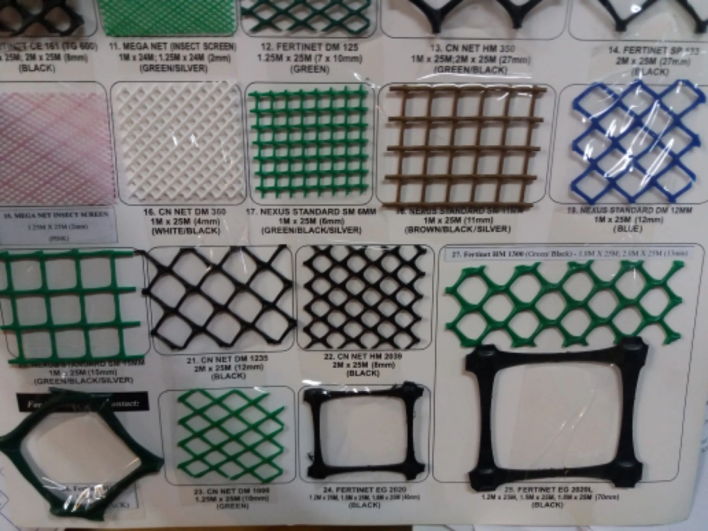 high density pvc net